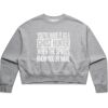 AS Colour Womens Oversized Crew Thumbnail
